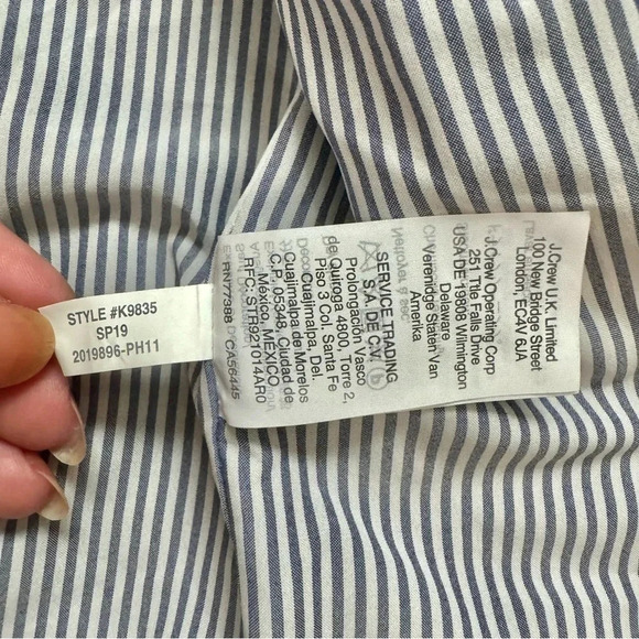 J CREW LADY JACKET Metallic Tweed Multicolored Size 10 - Picture 17 of 17